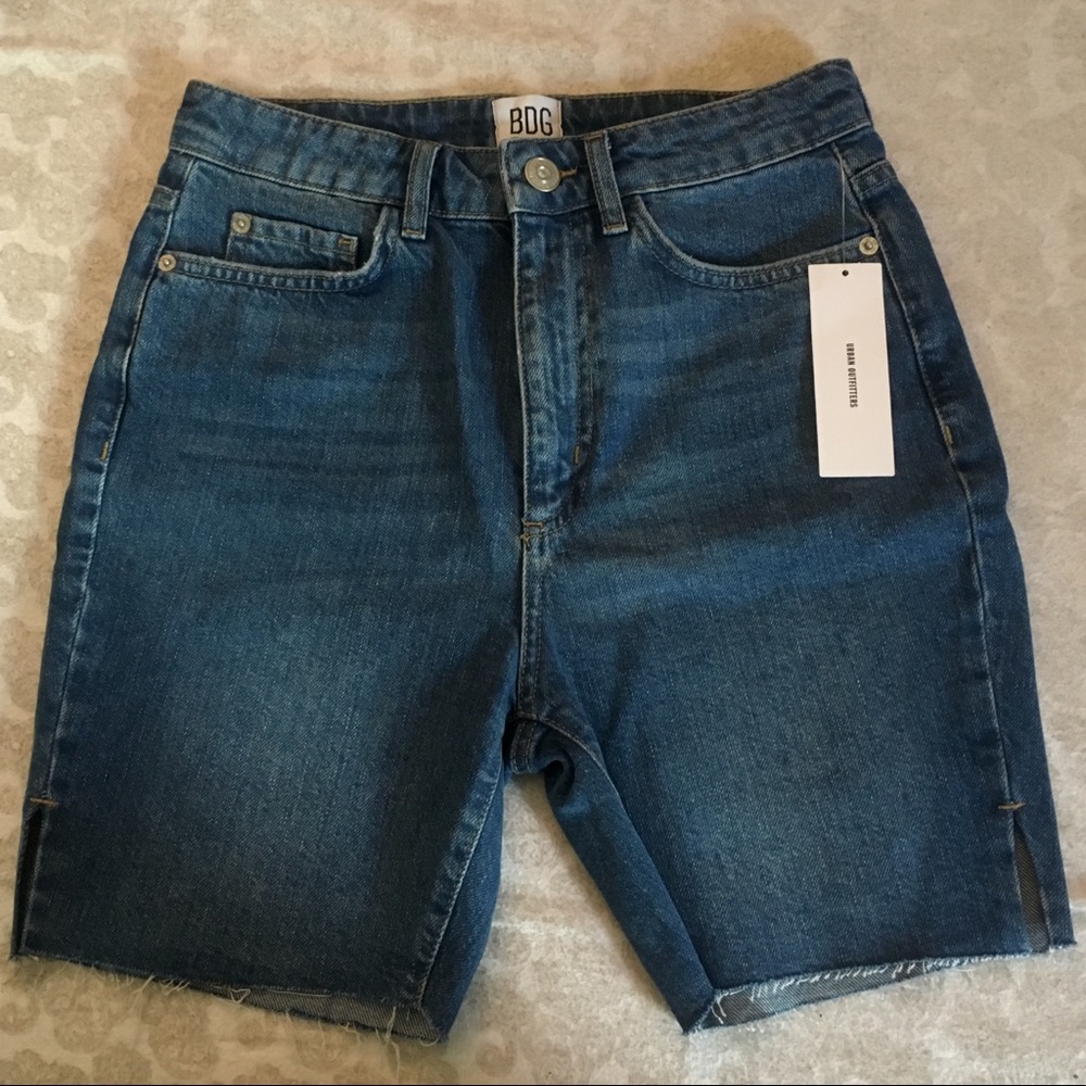 BDG Longline Denim Shorts